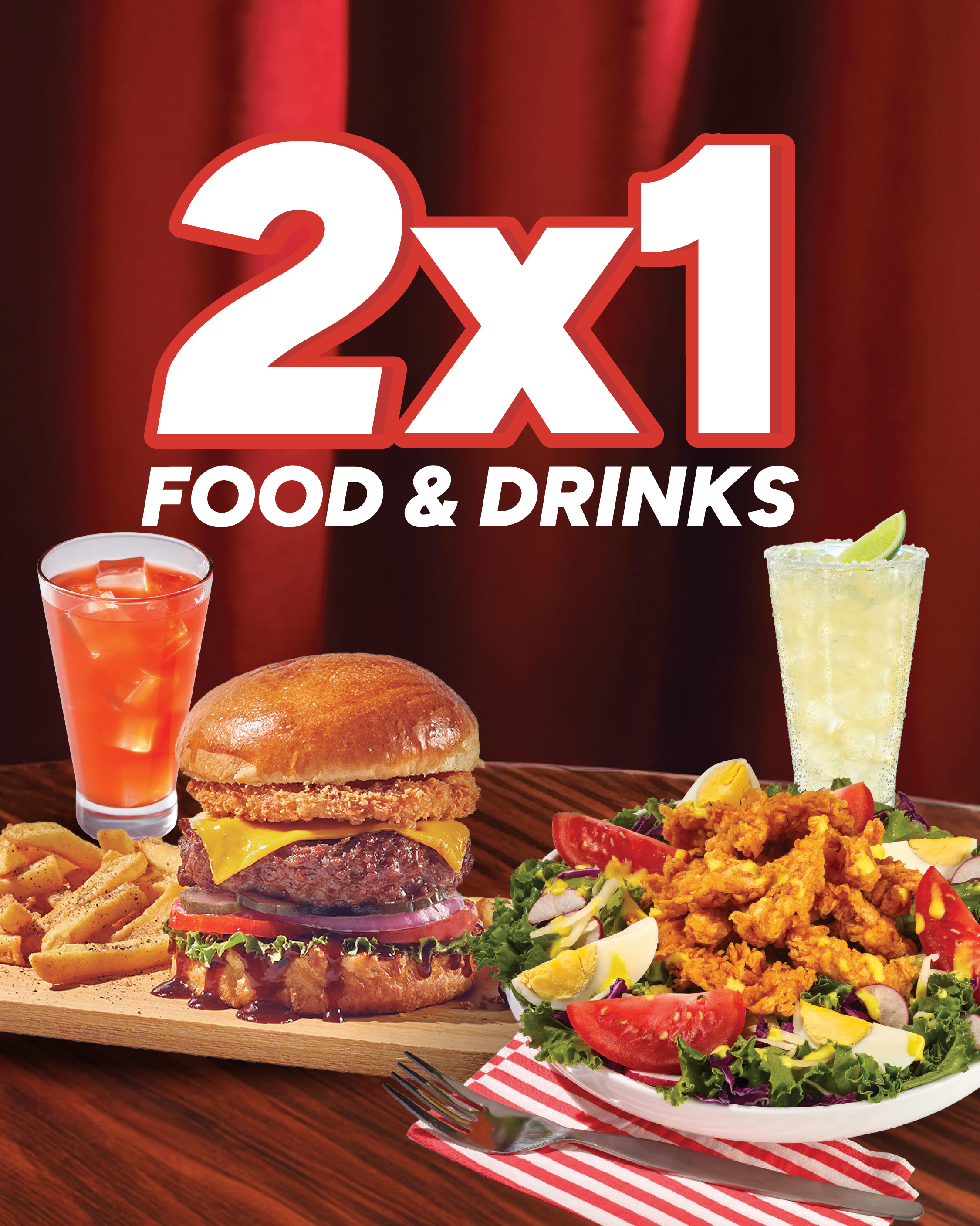 Menu 2x1