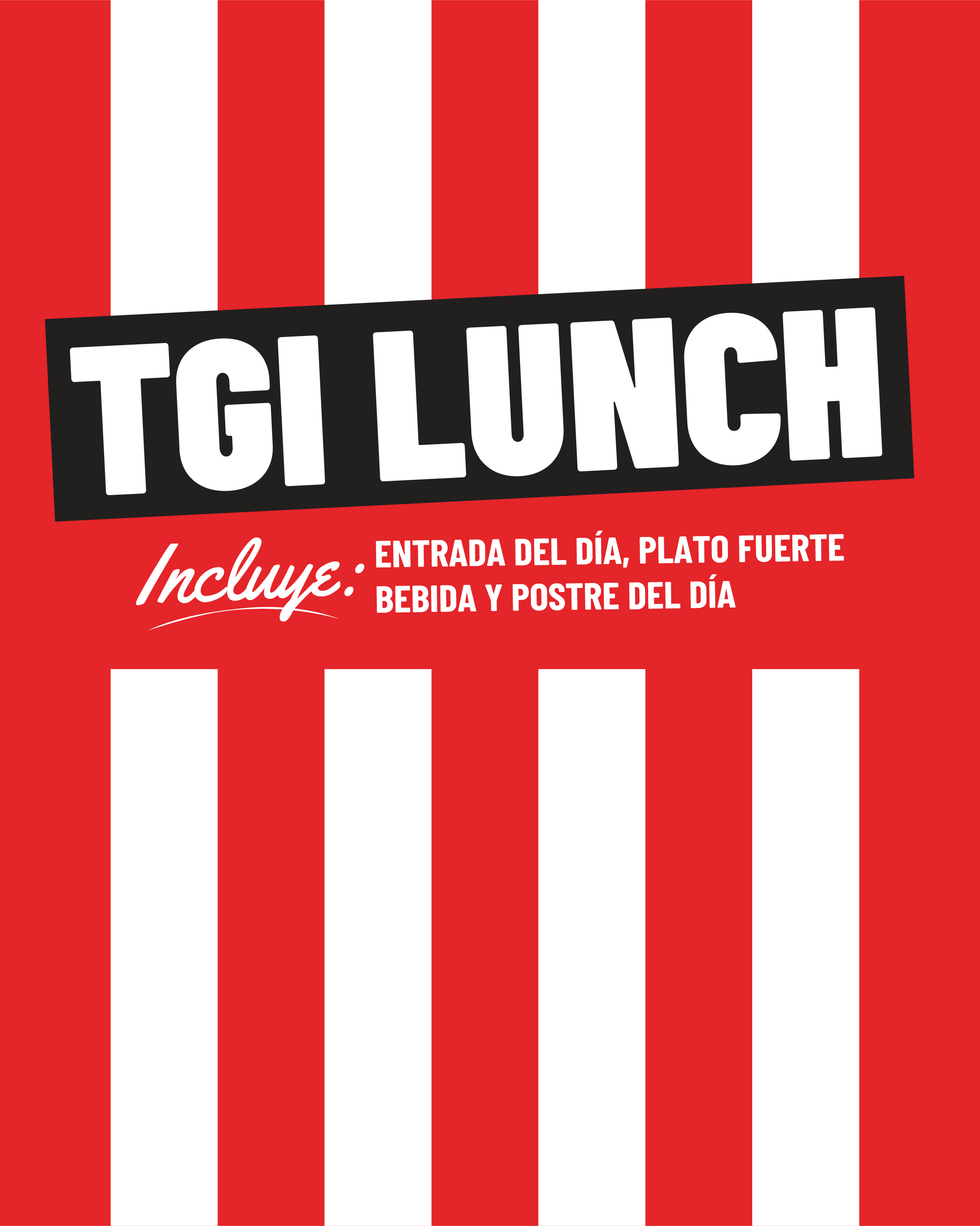 Tgi Lunch Menu