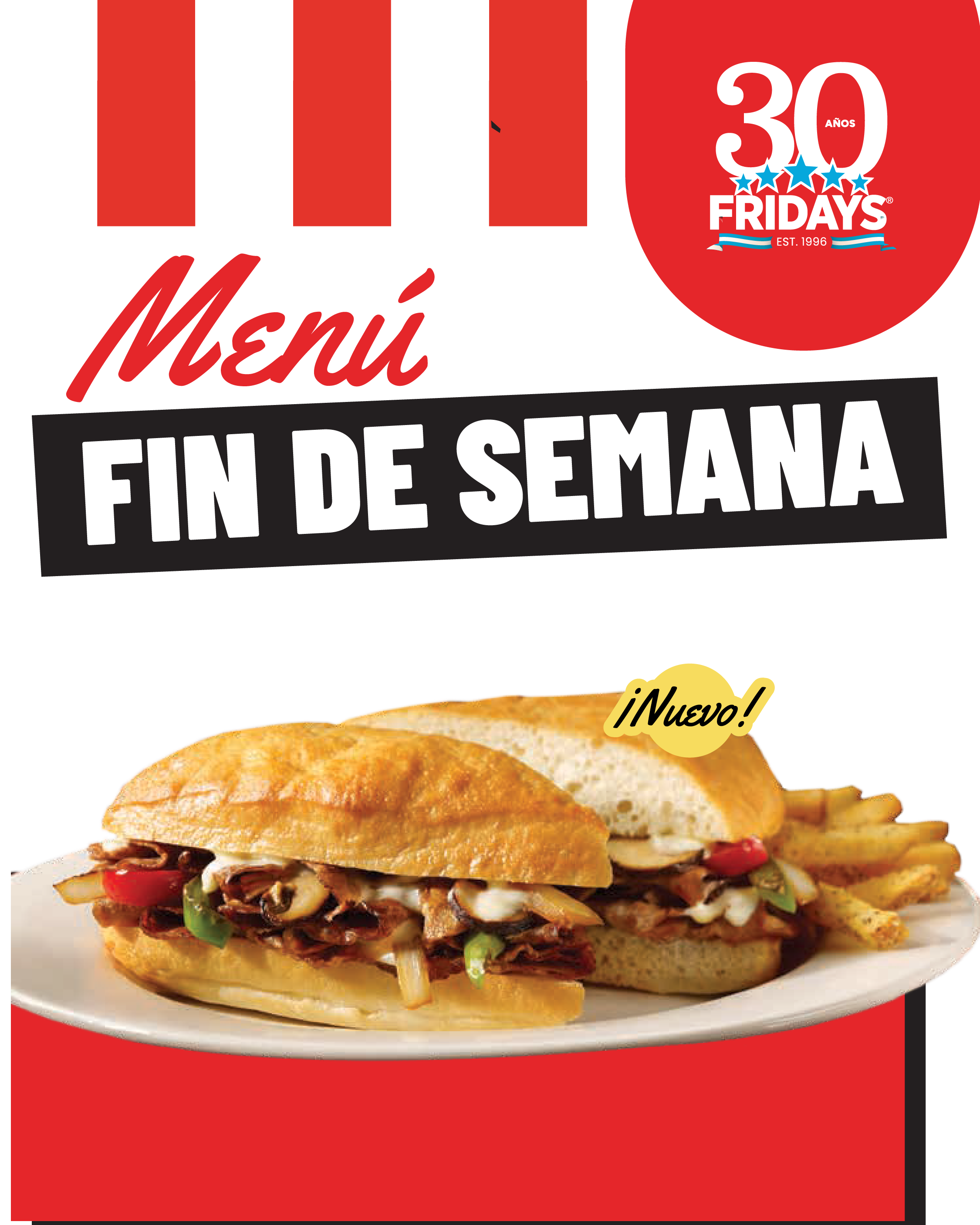 Menú Fin De Semana